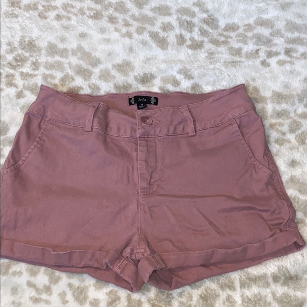 Pink comfy shorts